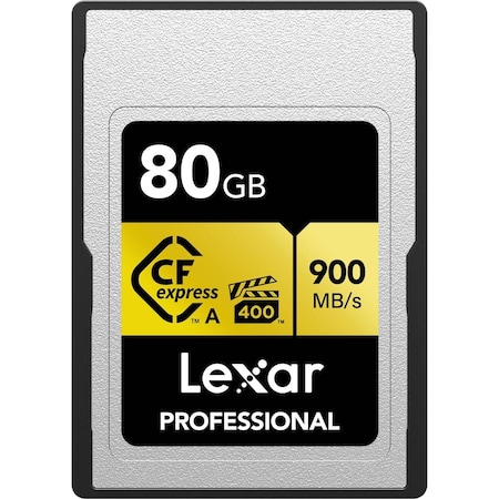 Awesome Audio 80GB Professional CFexpress Type A Card - Gold Series AW3335217